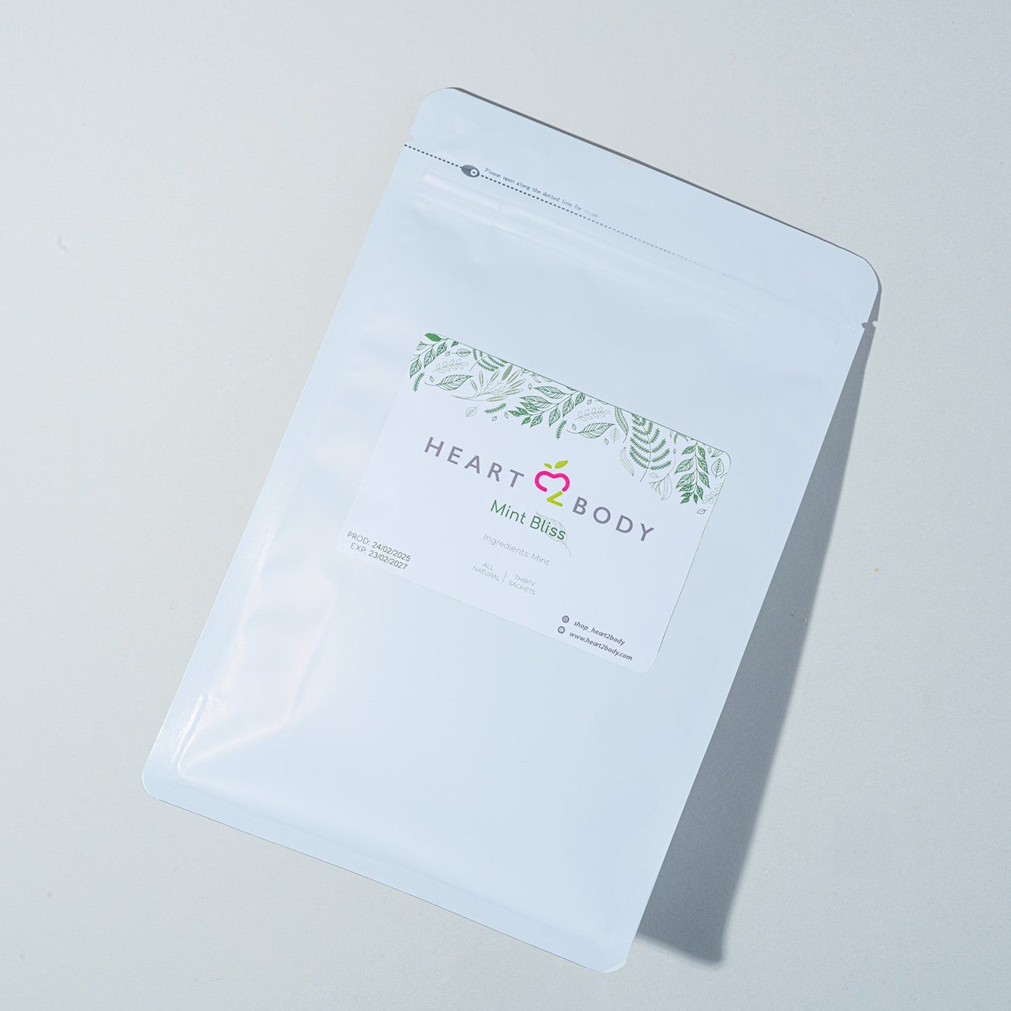 Mint Bliss- Refreshing Herbal Tea